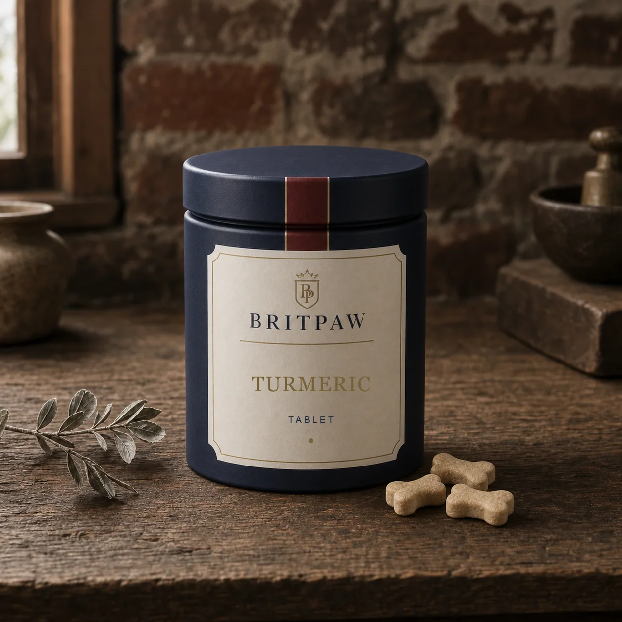 Turmeric Tablet private label concept for UK brands